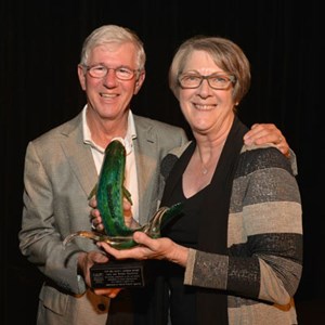 72 - Larry and Brenda Potterfield Receive John L Morris Award