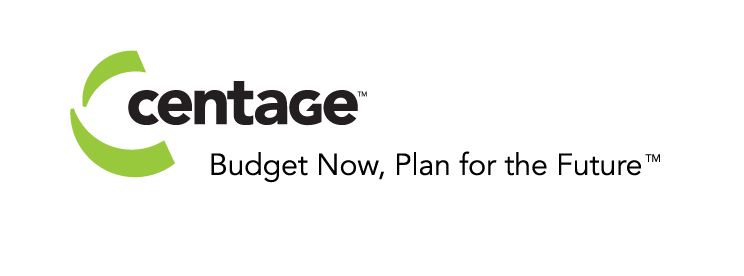 Centage logo with tag line