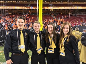 Houghton College Students at Super Bowl 50