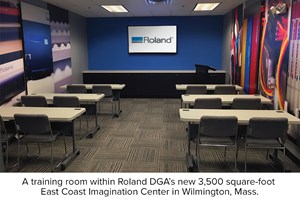 New Roland DGA East Coast Imagination Center training room