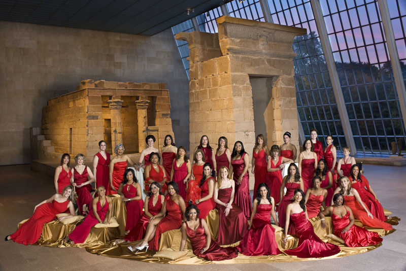 The Women of EHE International Go RED
