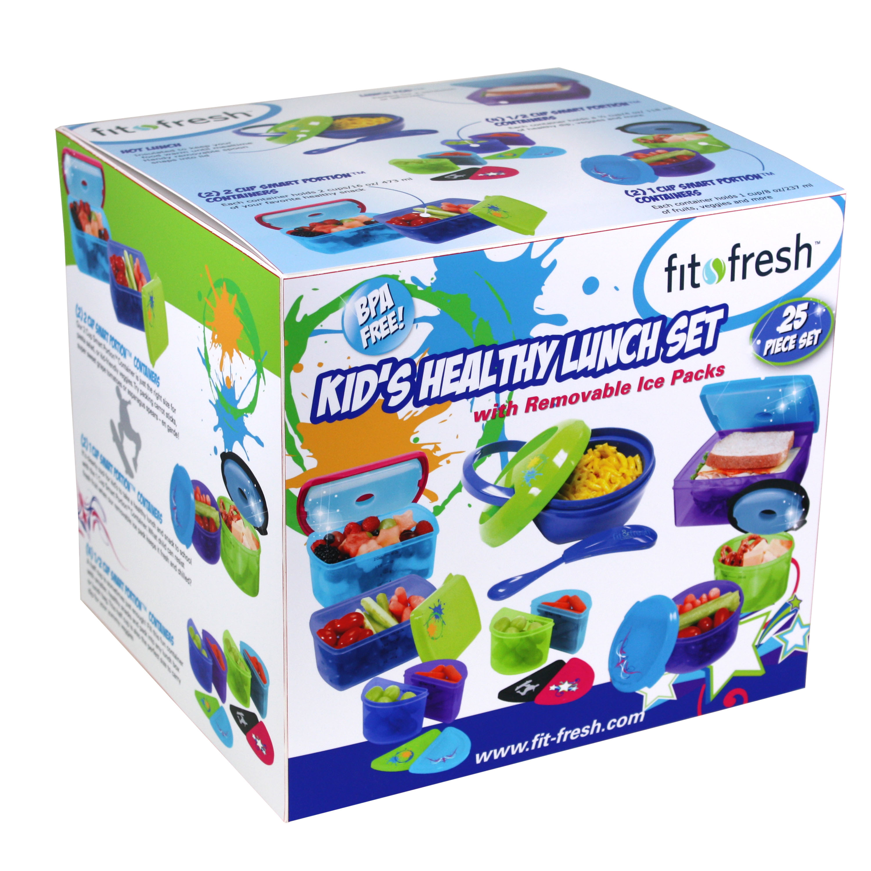 Fit & Fresh Kids Healthy Lunch Set