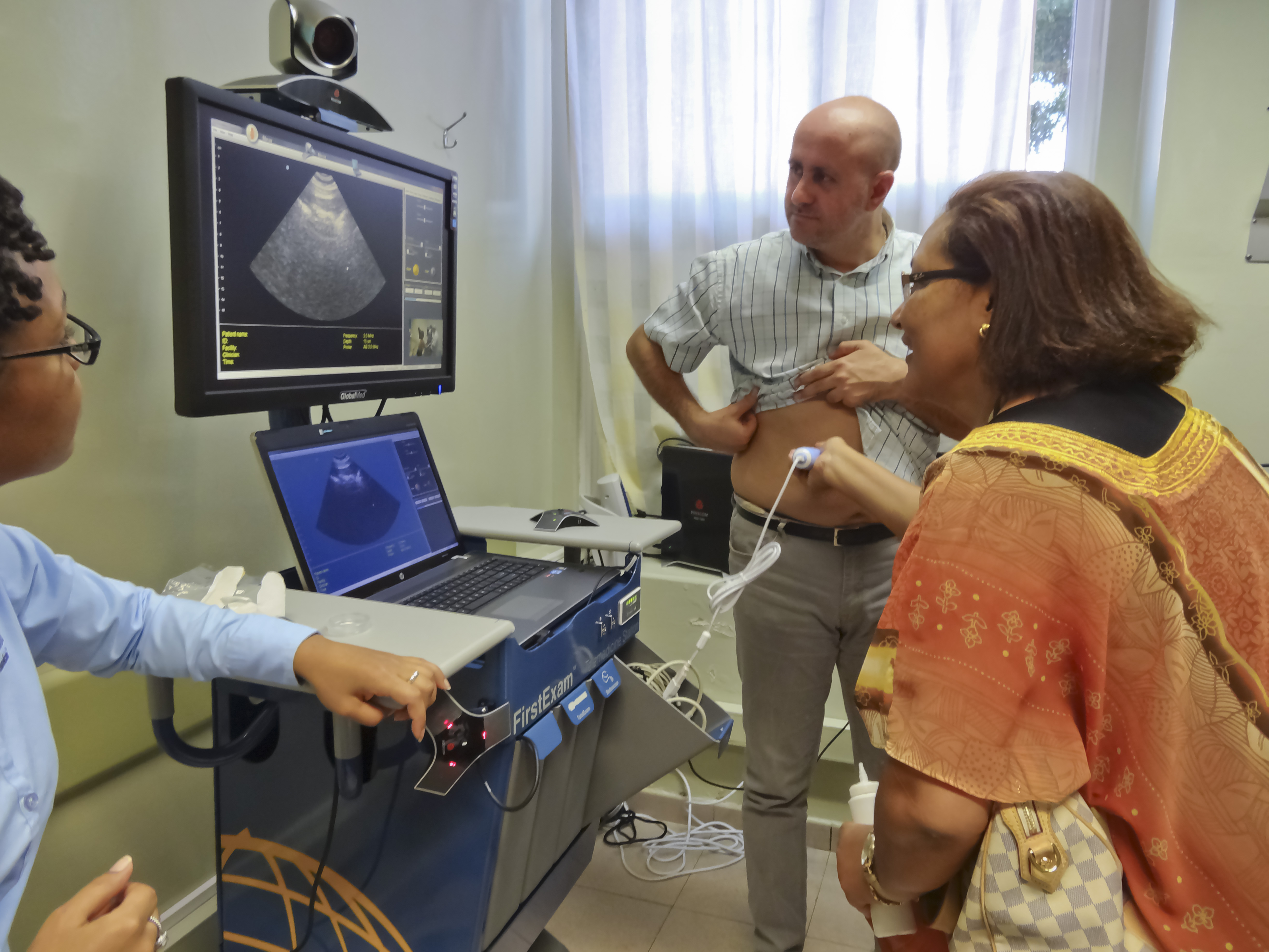 GlobalMed FirstExam(TM) Mobile Telemedicine Station