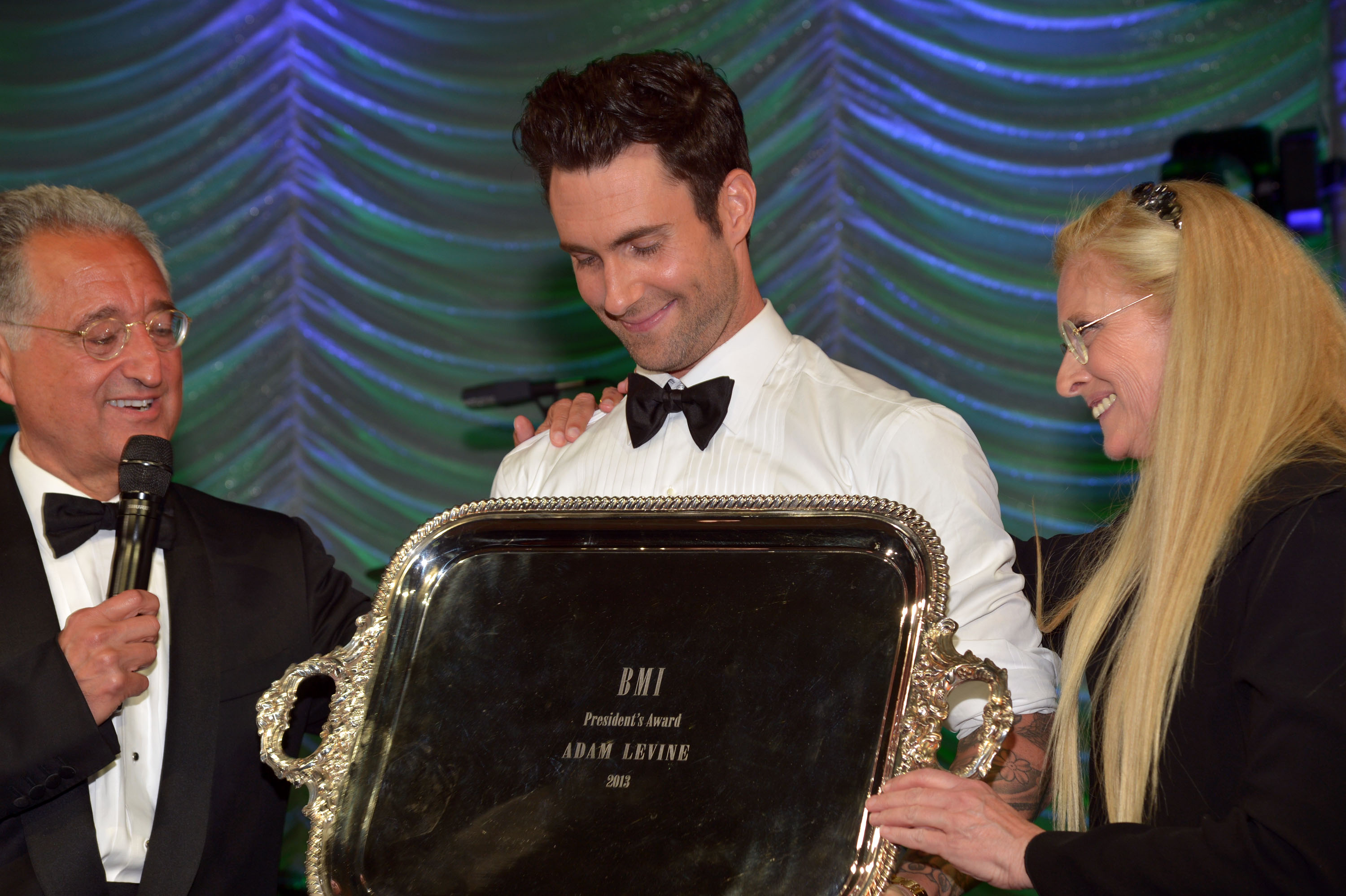 Adam Levine Receives President's Award at 61st Annual BMI Pop Awards