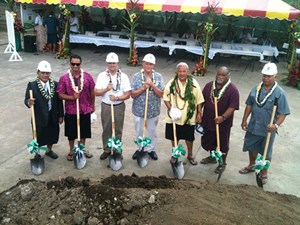 Satala power plant groundbreaking ceremony at Pago Pago, American Samoa