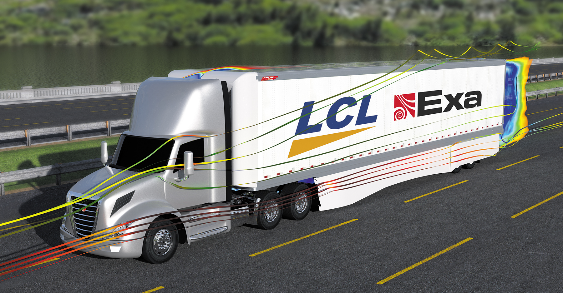 Exa/Laydon Truck with Airflow Management Kit