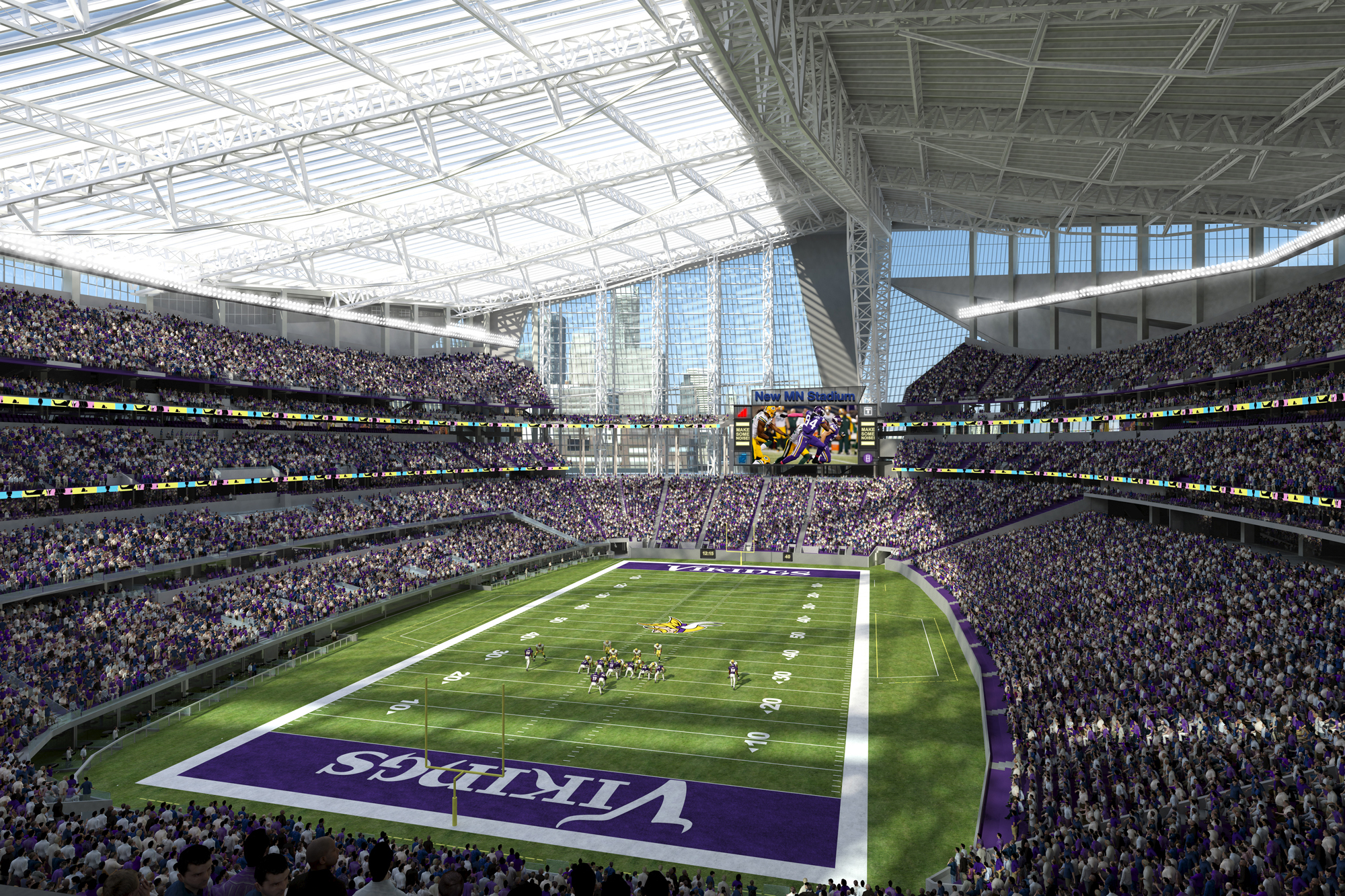 Vikings Preparing to Sail with Daktronics 