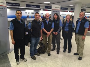 Mass General Hospital Medical Volunteers en route to Nepal