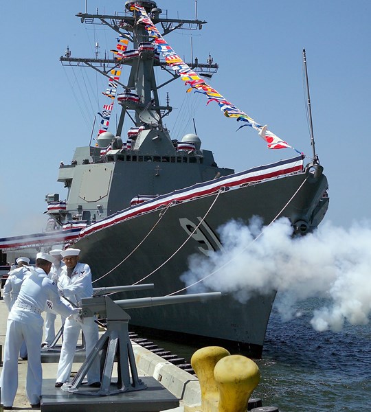 DDG91 Commissioned USS Pinckney
