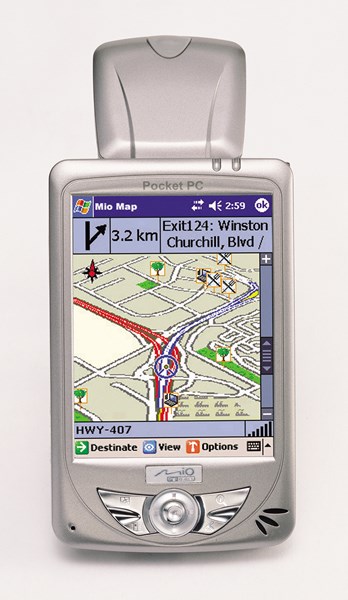 GPS Pocket PC (Photo Release)
