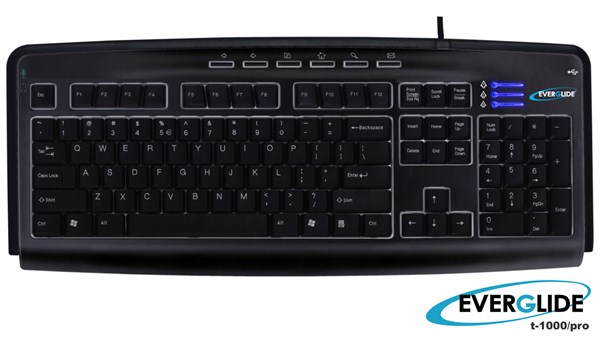 Everglide t-1000pro Keyboard