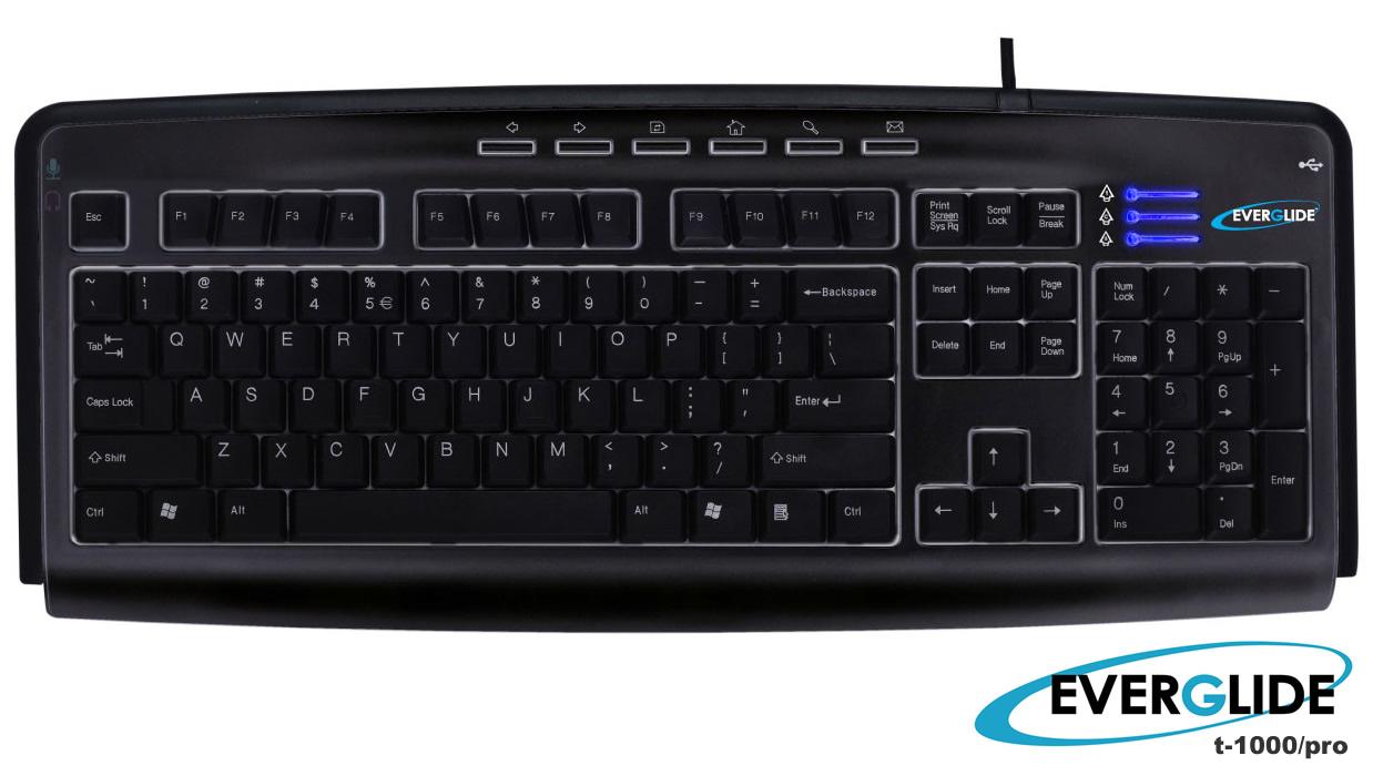 Everglide t-1000pro Keyboard