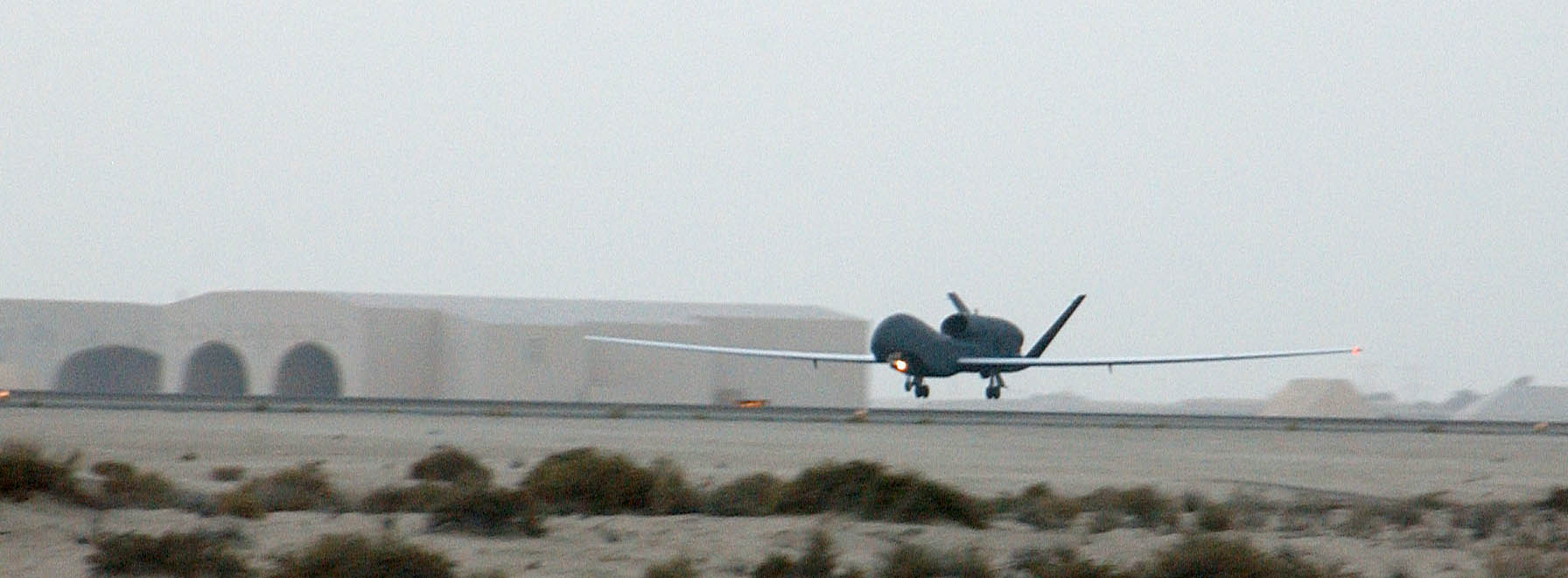 RQ-4A Global Hawks Deploy (b)
