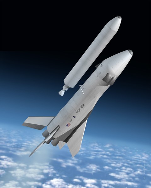 Hybrid Launch Vehicle - Artist Concept 1