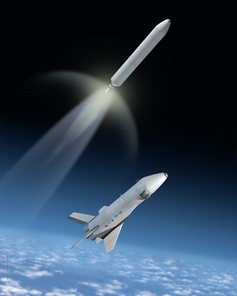 Hybrid Launch Vehicle - Artist Concept 2