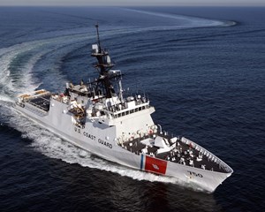 USCGC Bertholf underway