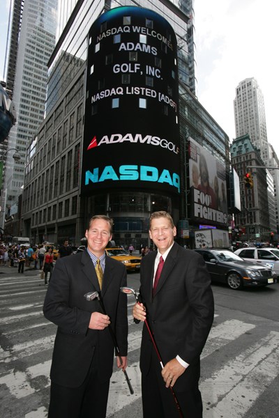 Adams Golf Closes The NASDAQ Market