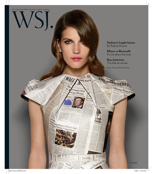 WSJ. Cover Image - Inaugural Issue Sept. 6