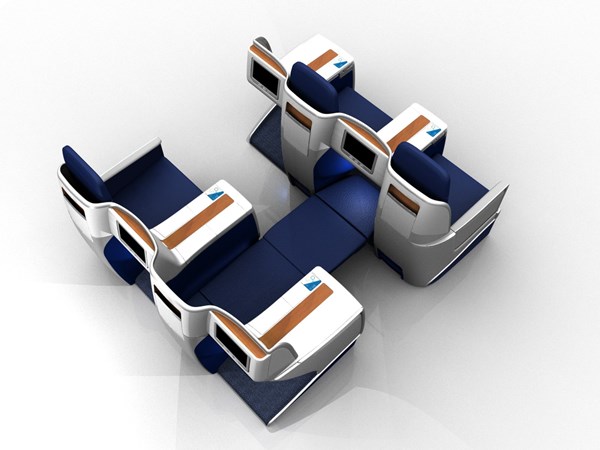 767-400 Full-Flat Bed 