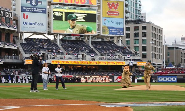 Padres Military Opening Night