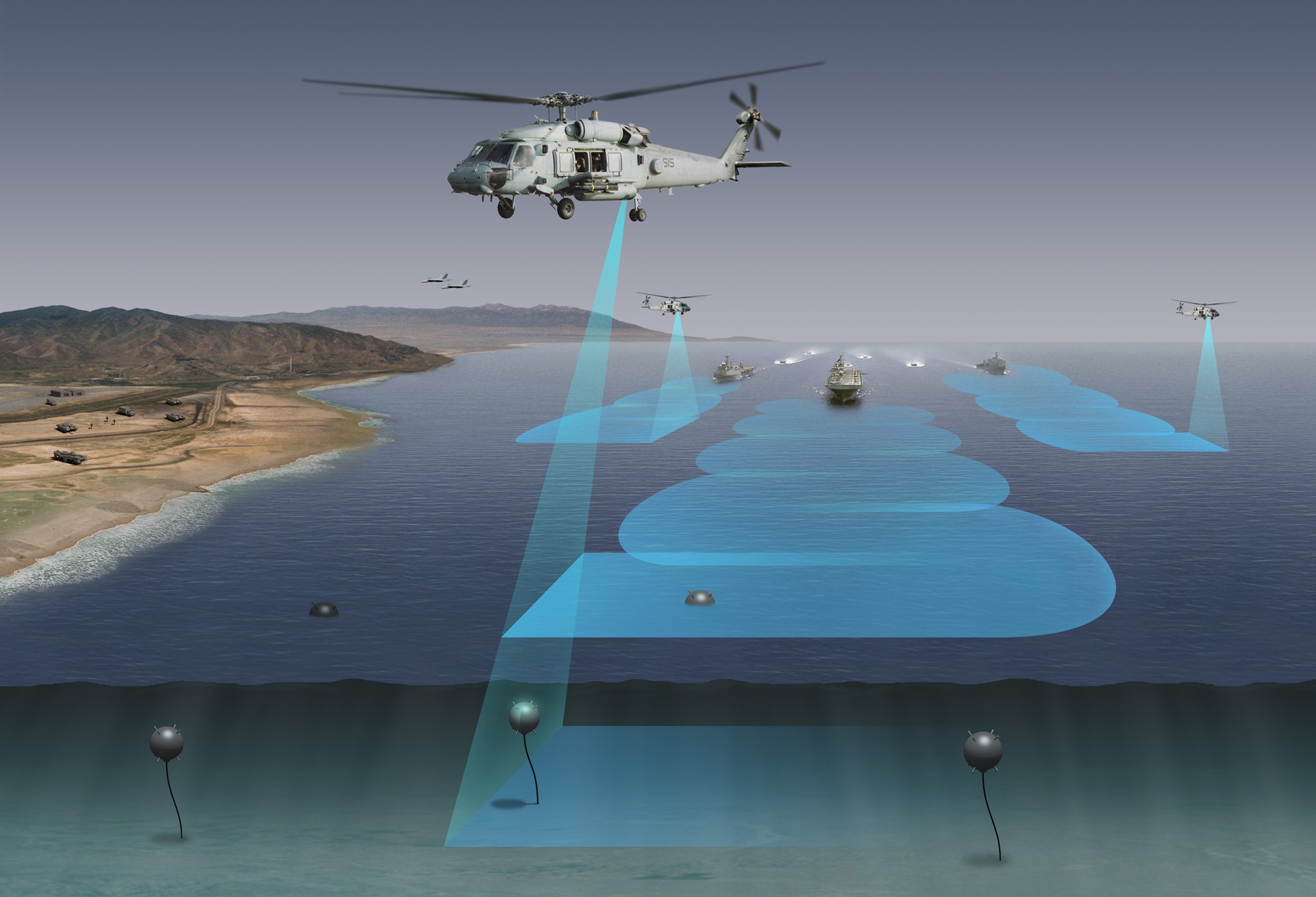Airborne Laser Mine Detection System (ALMDS)