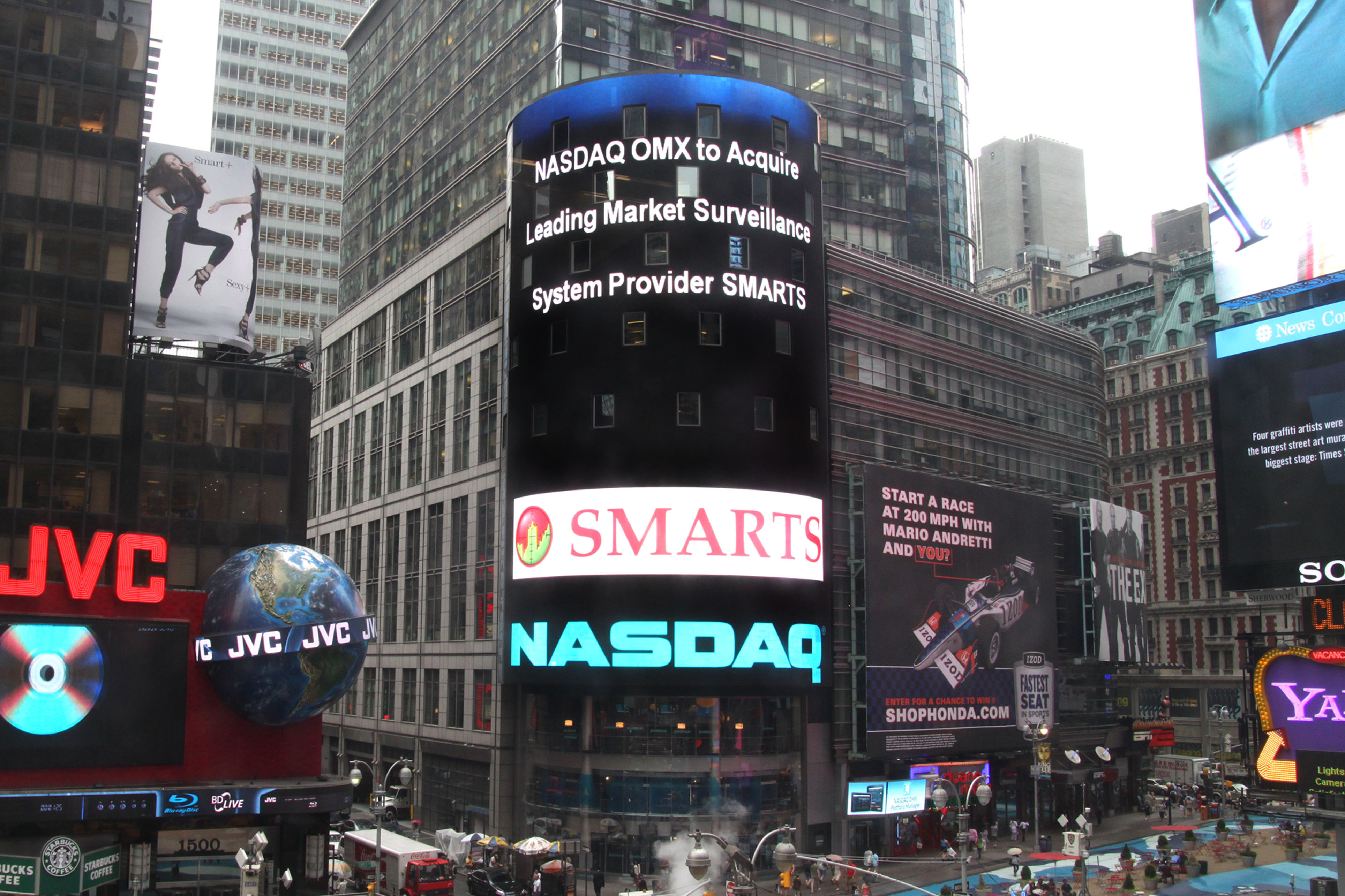 NASDAQ OMX to Acquire SMARTS