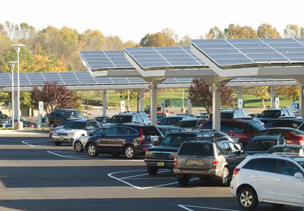 Solar Panels Rising At Dow Jones Facility In New Jersey