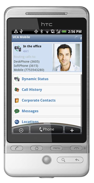 Mitel UC Advanced Mobile for Android