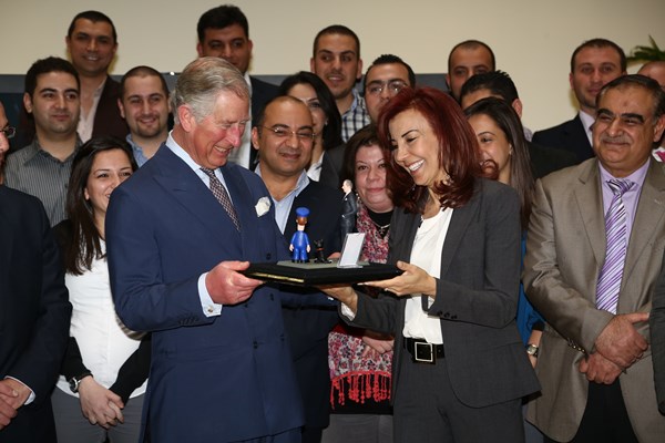 Prince Charles Visits RGH Headquarters in Amman, Jordan