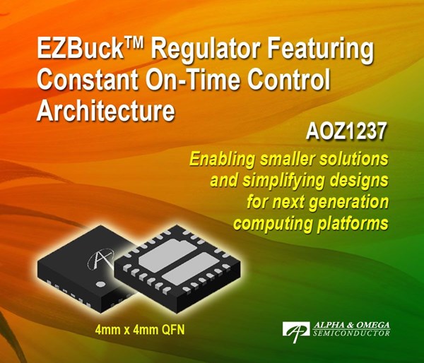 EZBuckx{0099} Regulator Featuring Constant On-Time (COT)