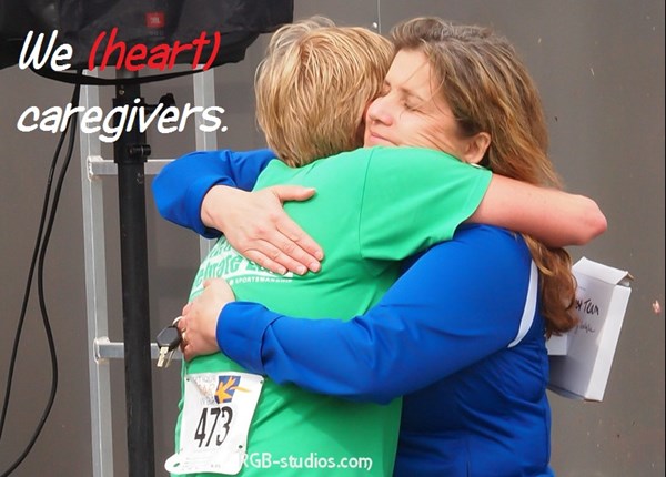 Caregiver hug