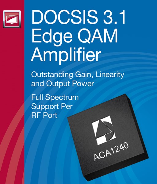 ANADIGICS DOCSIS 3.1 Edge QAM Amplifier