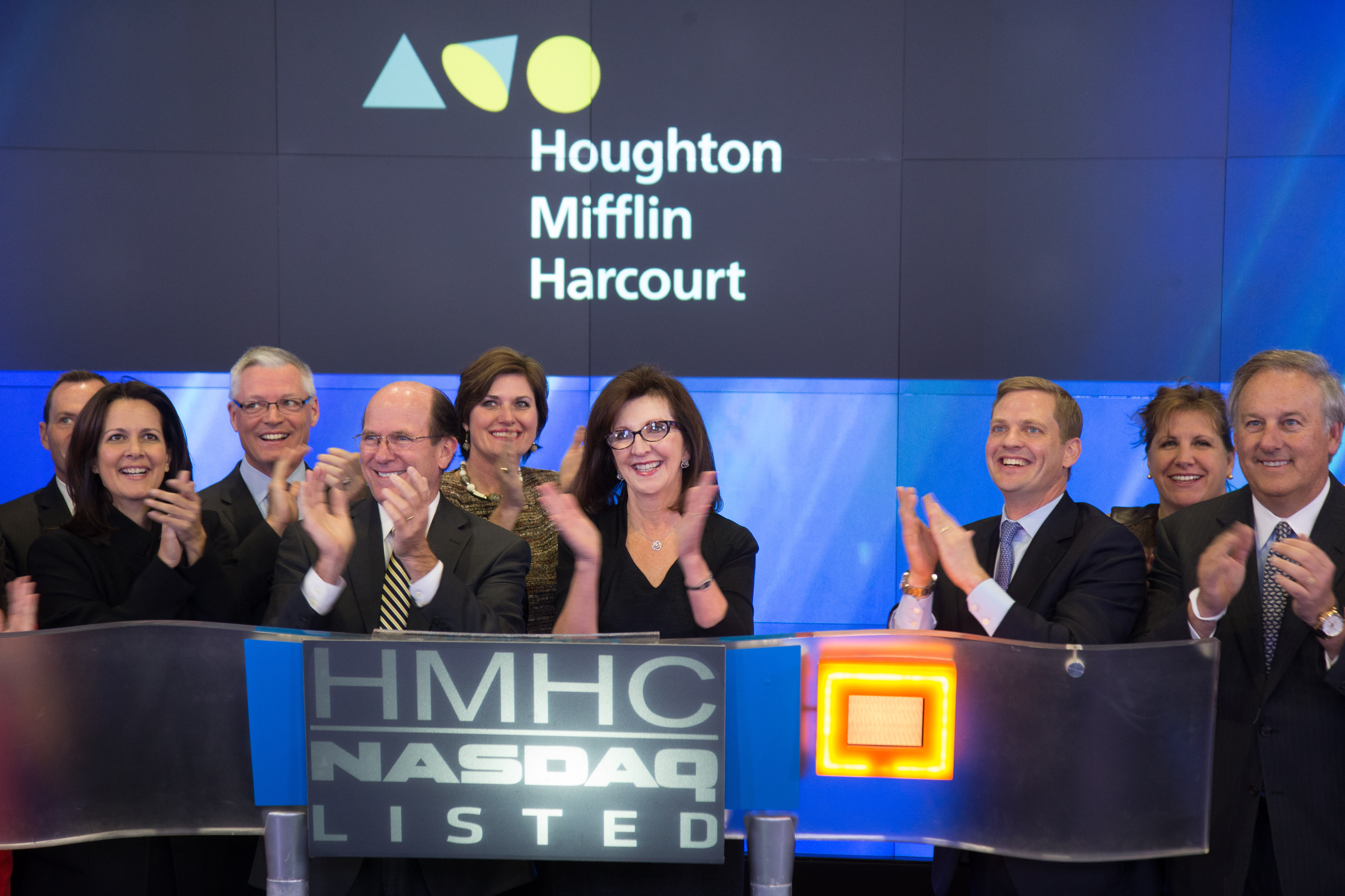 NASDAQ Welcomes Houghton Mifflin Harcourt