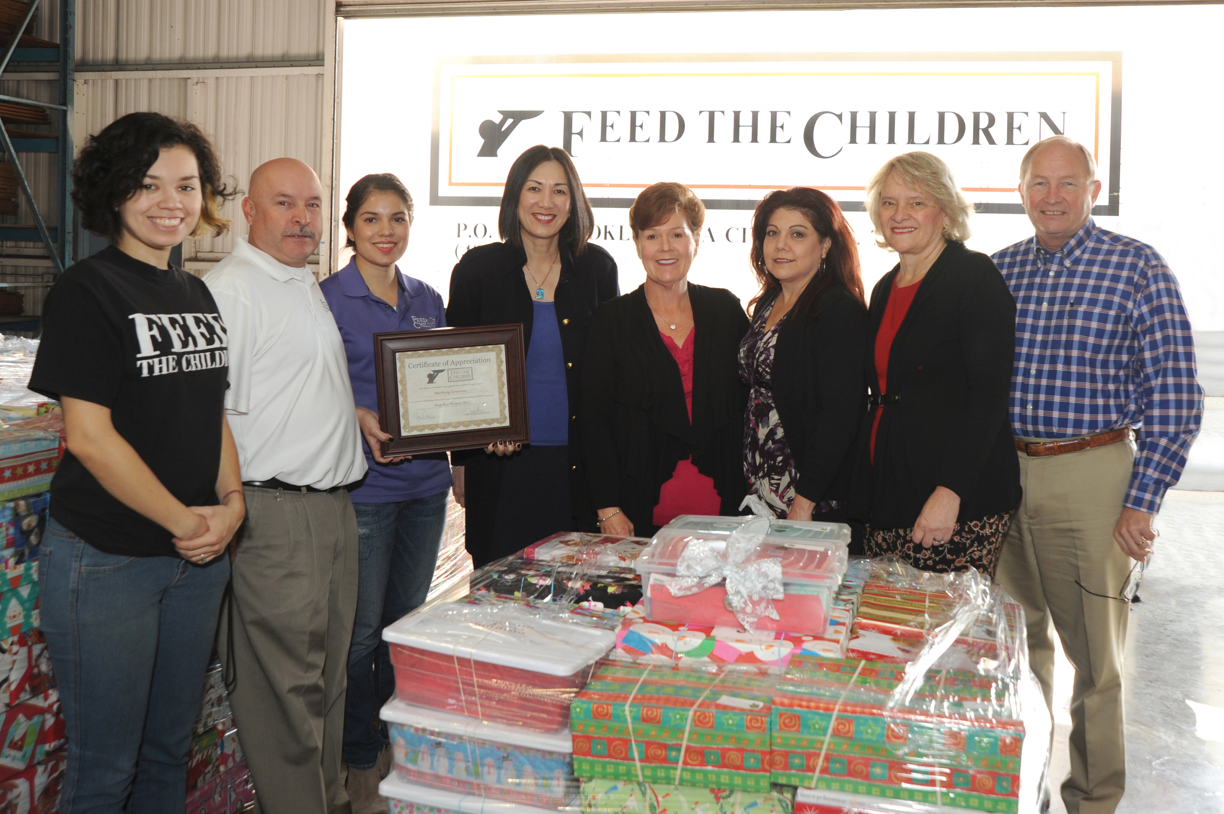 Feed The Children's Holiday Shoe Box Gift Project