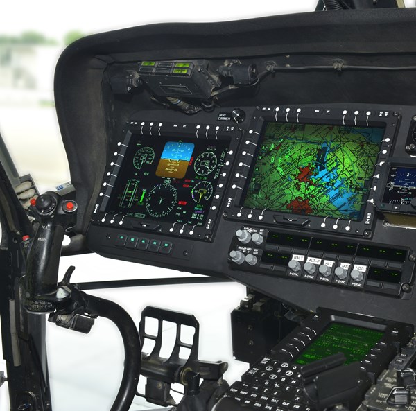 UH-60L Black Hawk cockpit