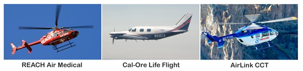 REACH, Cal-Ore, AirLink trio
