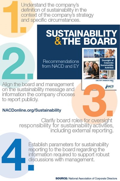 Sustainability & The Board