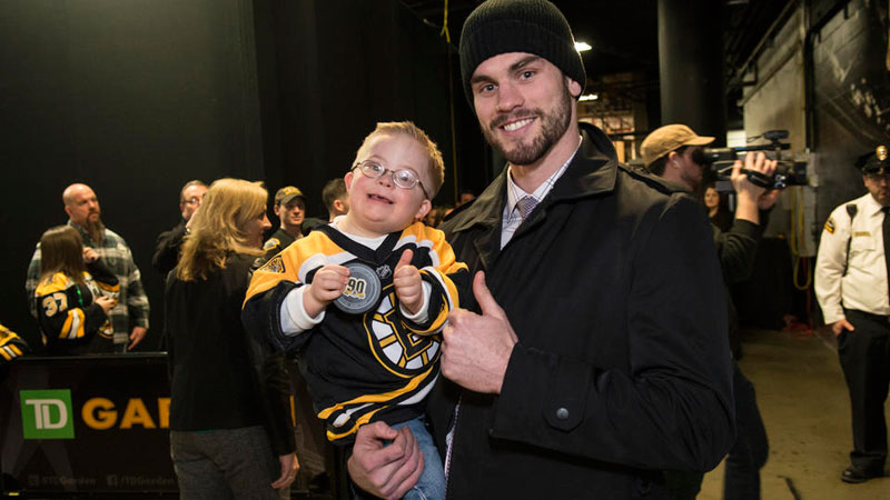 Boston Bruins on X: Today is World Down Syndrome Day. And we're