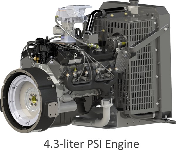 4.3-liter PSI Engine