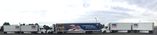 YRC Freight Affirms Its Commitment to America's Heroes