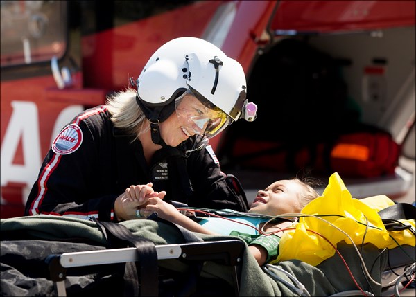 REACH Air Medical has successfully transported more than 100,000 patients.