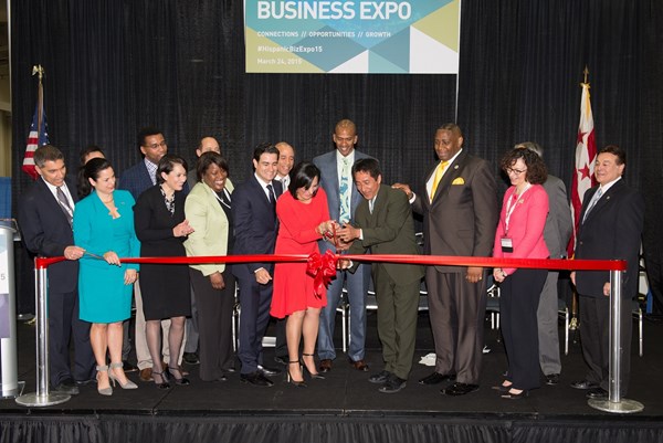 Ribbon Cutting Ceremony at the GWHCC 6th Annual Hispanic Business Expo