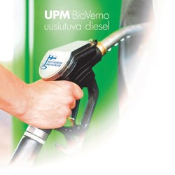 Kotimaisesta UPM BioVerno -dieselistä tuli Avainlippu-tuote vuoden 2014 lopussa.