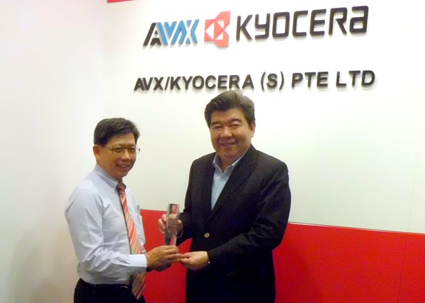 AVV950 2014 TTI Asia Supplier Excellence Award PR