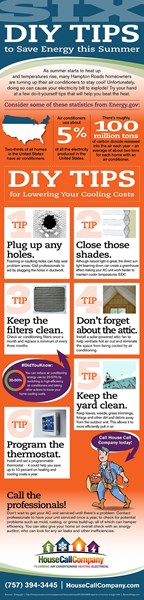 Six Do-it-Yourself Tips to Save Energy this Summer