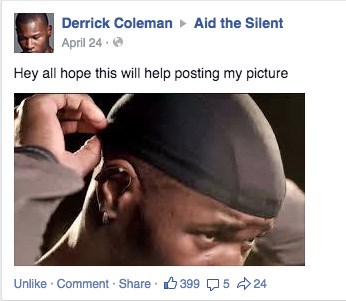 Derrick Coleman, Seattle Seahawks Fullback - first deaf player in the NFL