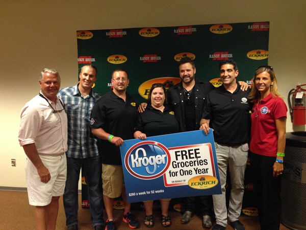 Military Family Surprised by Eckrich, Kroger and Country Music Star Randy Houser