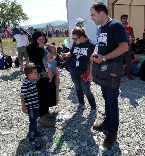 Project HOPE Assists Syrian Refugees in Macedonia