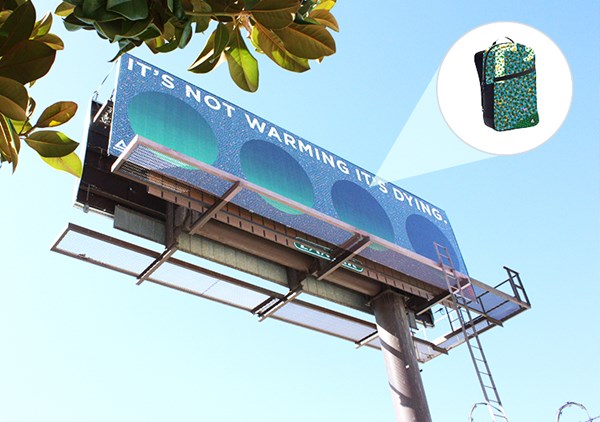 Milton Glaser billboard