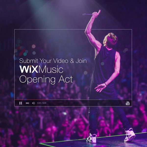 Submit Your Video & Join WixMusic!  #OpeningAct